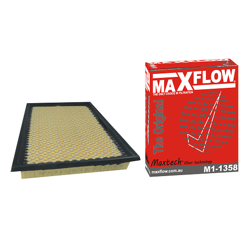 Air Filter for Holden Berlina VZ V6 3.6L, Holden Calais VZ V6 3.6L, Holden Commodore VZ V6 3.6L, Holden Commodore Ute VZ V6 3.6L, replaces Ryco air filter A1358, Wesfil air filter WA991, Maxflow Maxtech Anasa automotive filters made in Australia and are available at ccpg.com.au online auto parts store, shop online for the best prices
